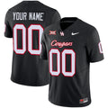 Custom Name/Gender Houston Cougars Oilers Inspired Vapor Jersey V4 - All Stitched