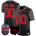 Custom Name/Gender Ohio State Buckeyes 100th Anniversary Patch Vapor Limited Jersey - All Stitched