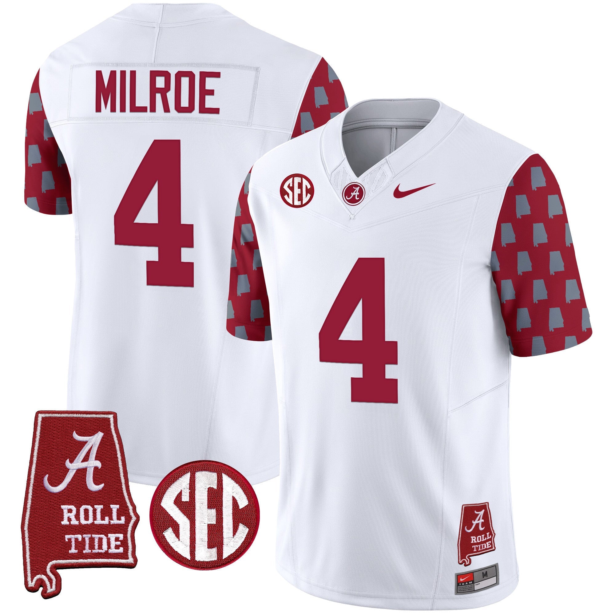 Men's Alabama Crimson Tide Vapor Limited Jersey - Alabama State Style - All Stitched