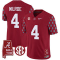 Men's Alabama Crimson Tide Vapor Limited Jersey - Alabama State Style - All Stitched