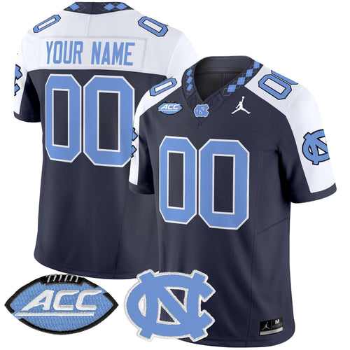 Custom Gender/Name North Carolina Tar Heels 2024 Vapor Limited Jersey - All Stitched
