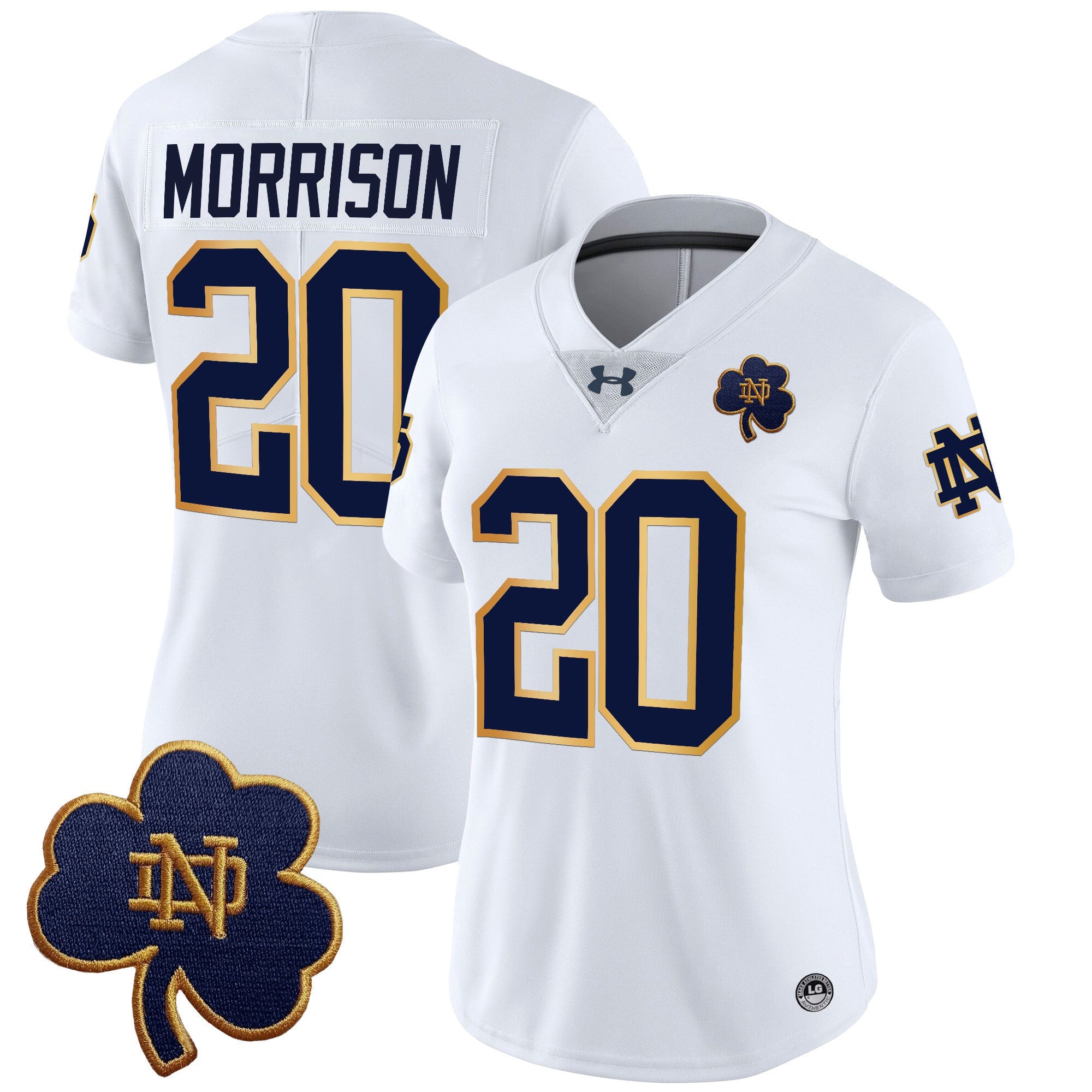Women's Notre Dame Fighting Irish 2024 Vapor Limited Jersey V3 - All Stitched