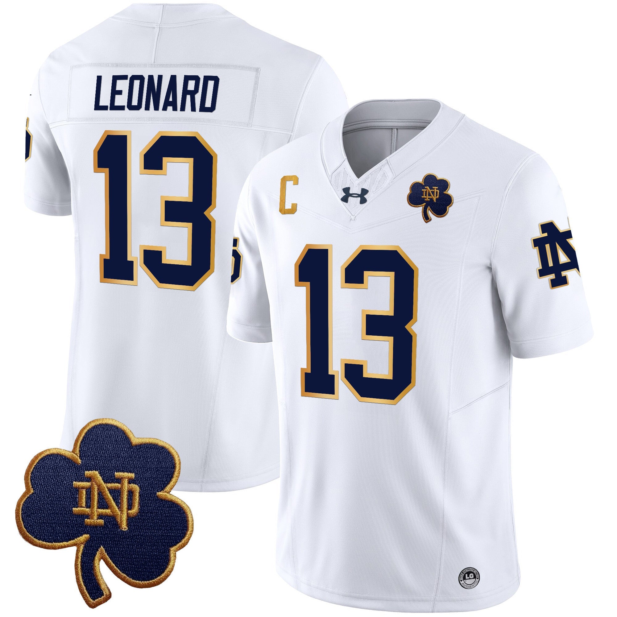 Men's Notre Dame Fighting Irish 2024 Vapor Limited Jersey V3 - All Stitched