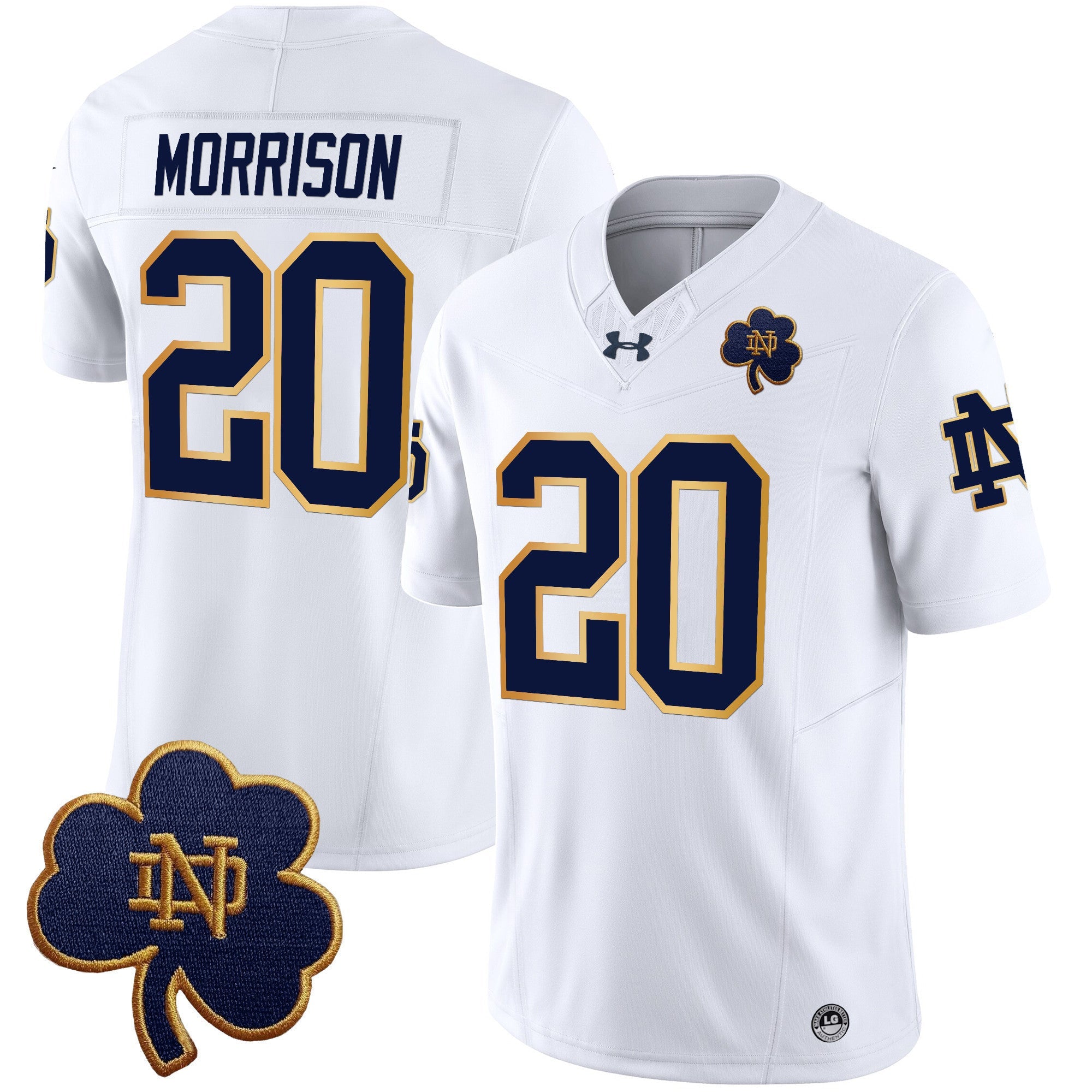 Men's Notre Dame Fighting Irish 2024 Vapor Limited Jersey V3 - All Stitched