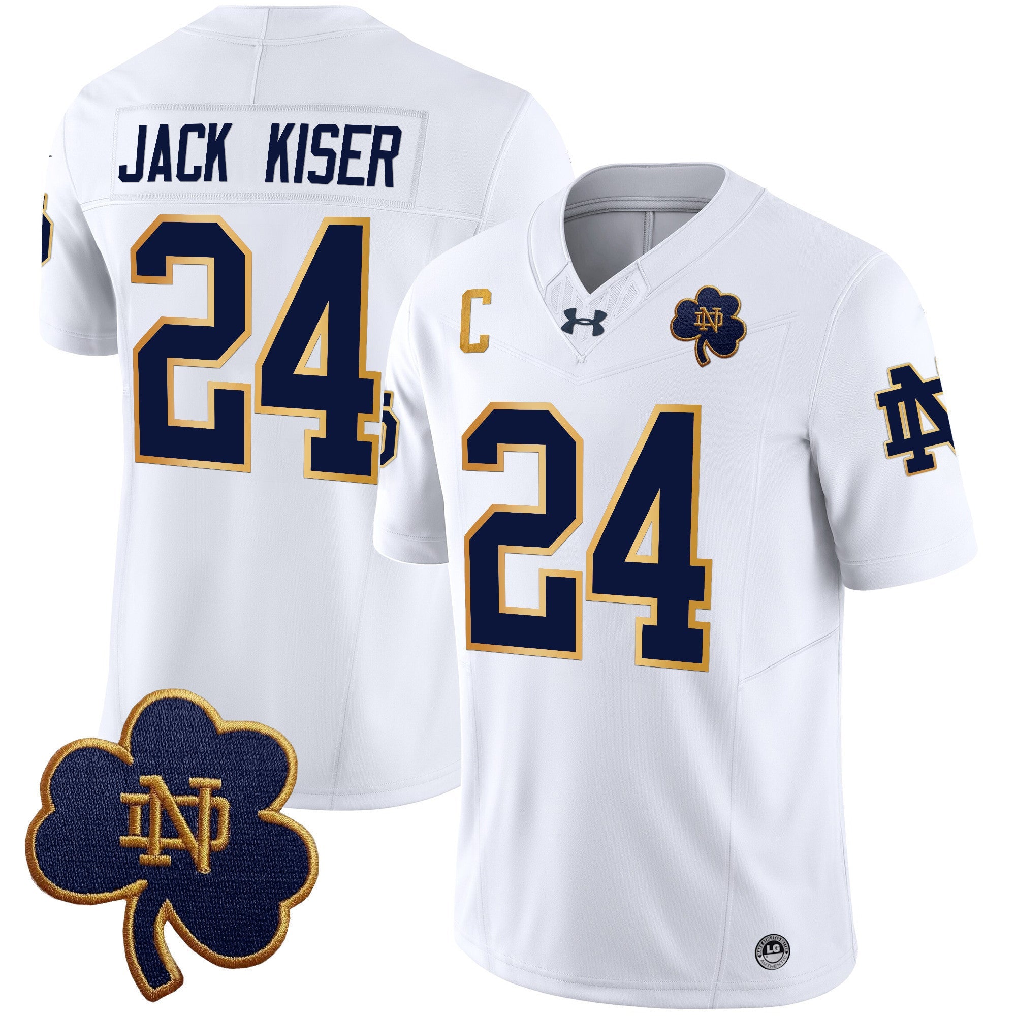 Men's Notre Dame Fighting Irish 2024 Vapor Limited Jersey V3 - All Stitched