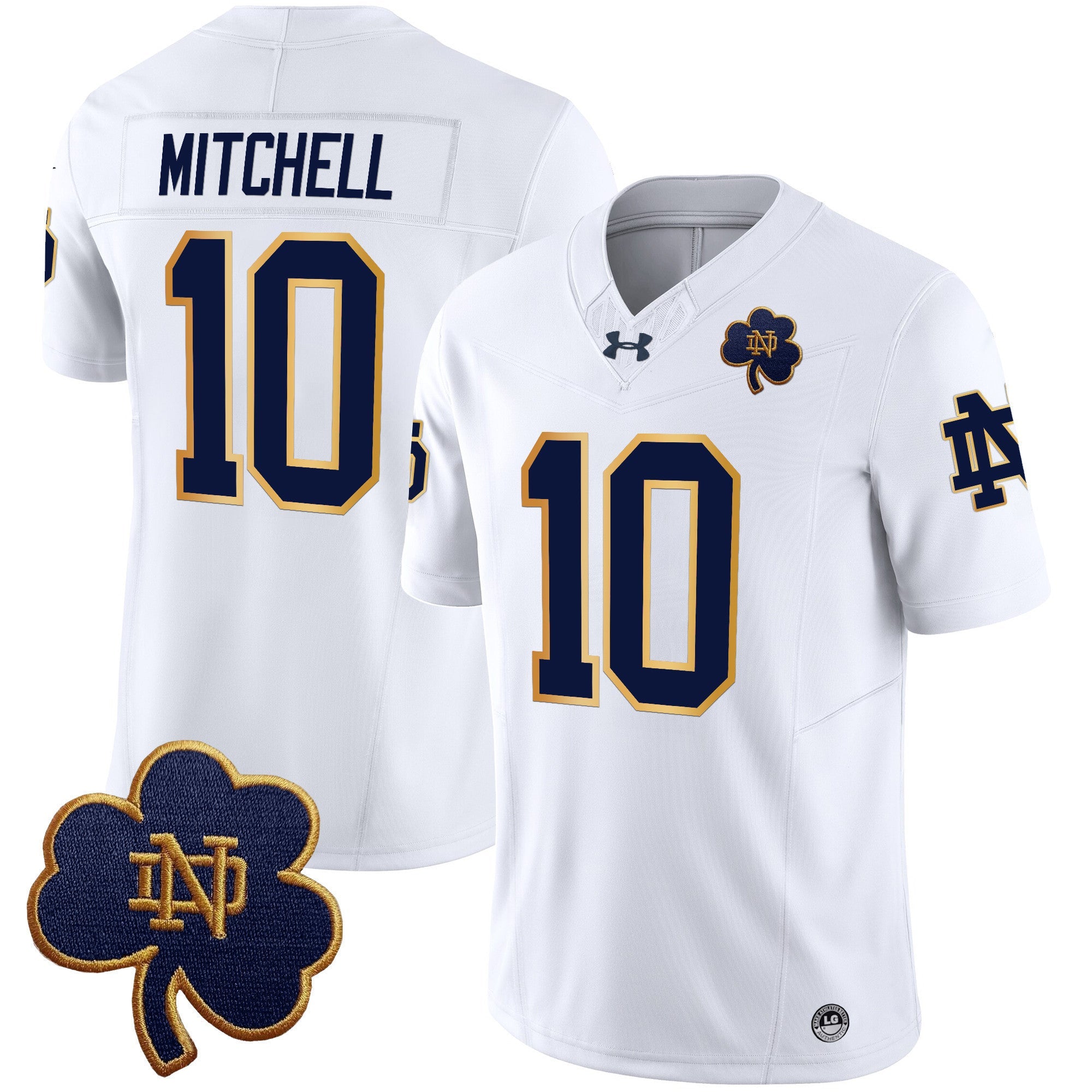 Men's Notre Dame Fighting Irish 2024 Vapor Limited Jersey V3 - All Stitched