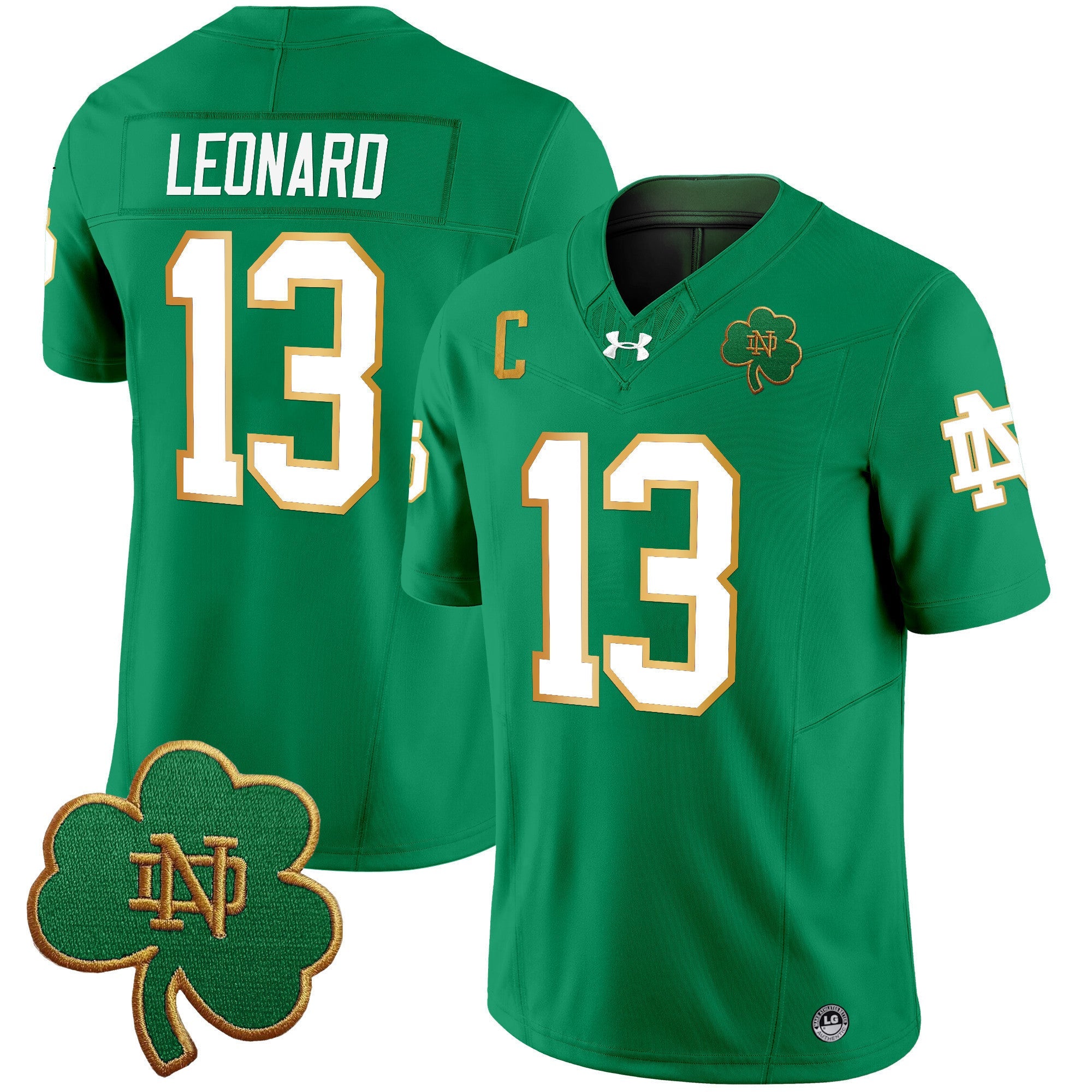 Men's Notre Dame Fighting Irish 2024 Vapor Limited Jersey V3 - All Stitched