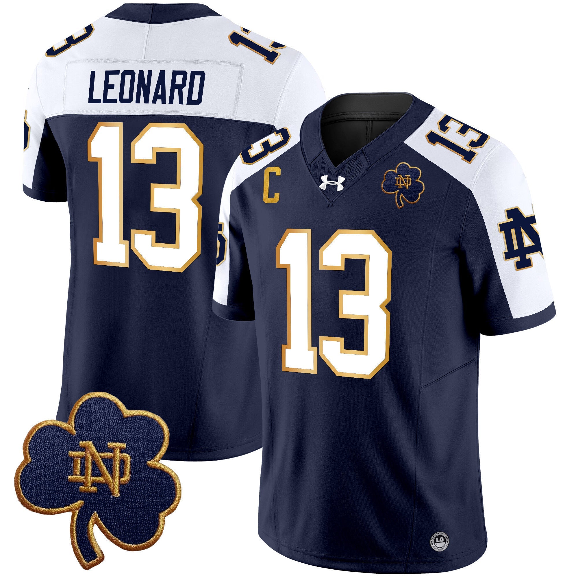 Men's Notre Dame Fighting Irish 2024 Vapor Limited Jersey V3 - All Stitched
