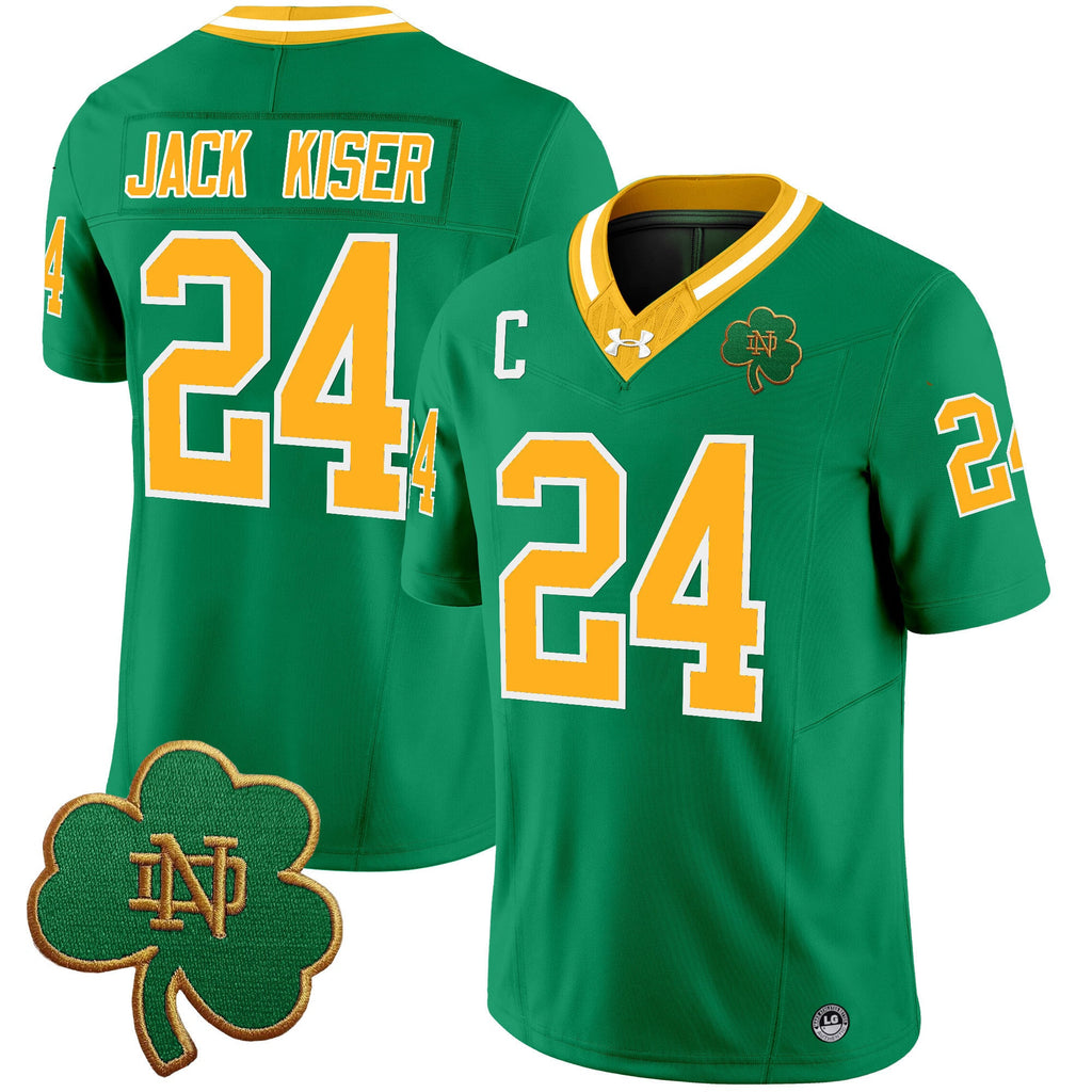 Men's Notre Dame Fighting Irish 2024 Vapor Limited Jersey V3 - All Stitched
