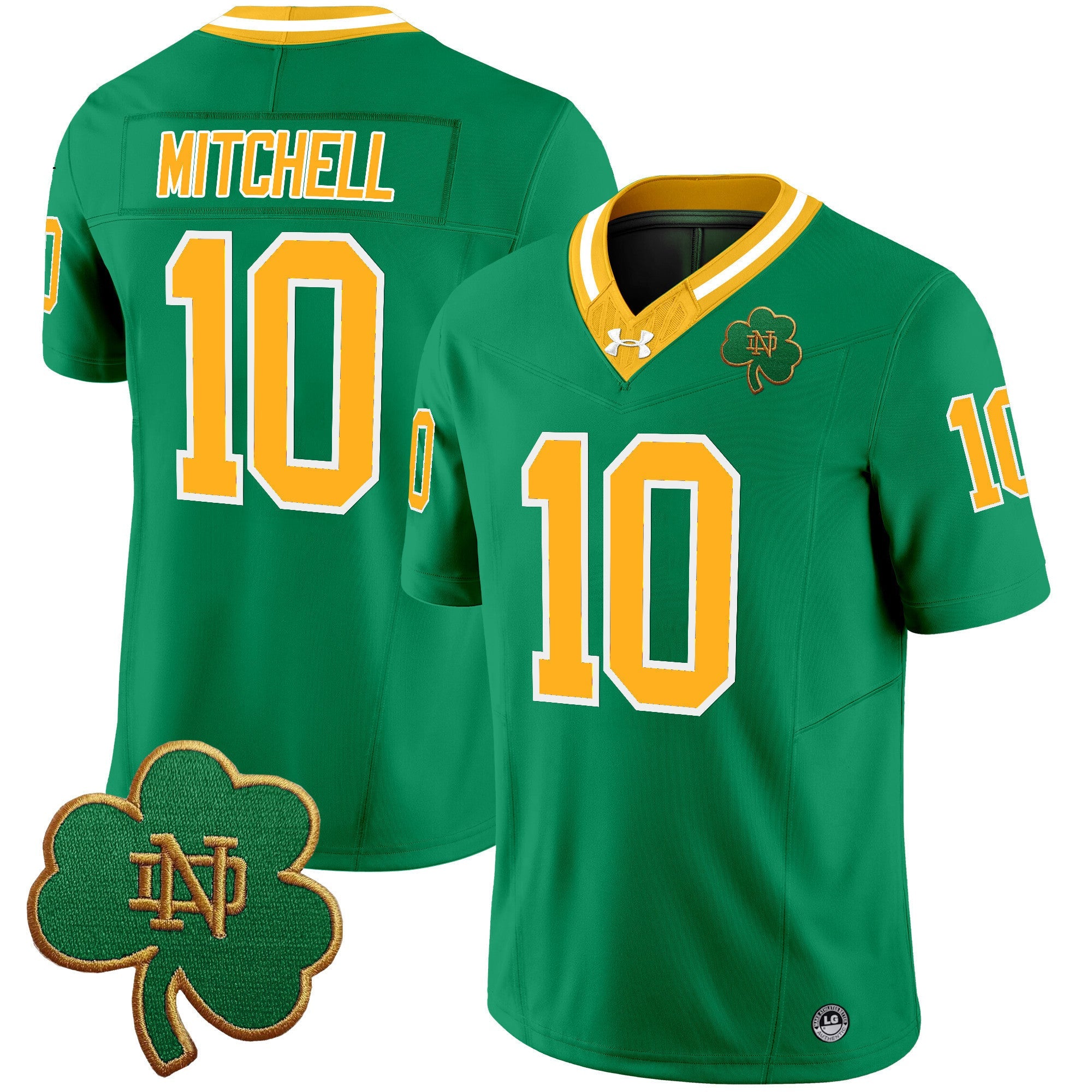 Men's Notre Dame Fighting Irish 2024 Vapor Limited Jersey V3 - All Stitched