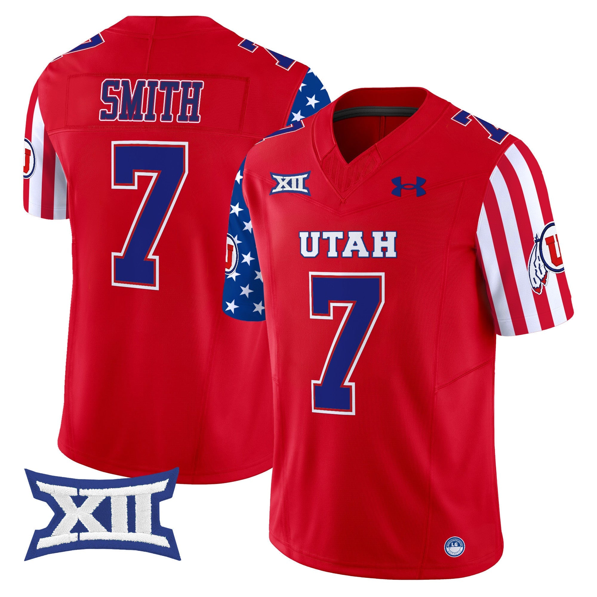 Men's Utah Utes American Style Vapor Limited Jersey - All Stitched