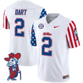 Men's Ole Miss Rebels American Style Vapor Limited Jersey - All Stitched