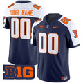 Illinois Fighting Illini 2024 Vapor Limited Custom Jersey - All Stitched