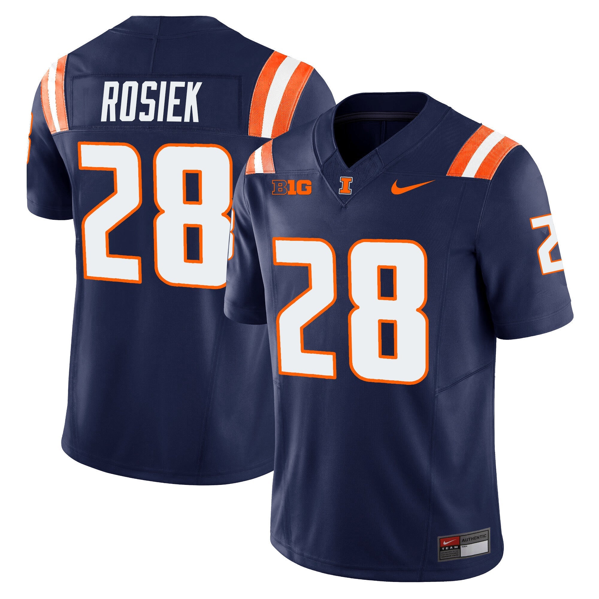 Men's Illinois Fighting Illini Vapor Limited Jersey - All Stitched