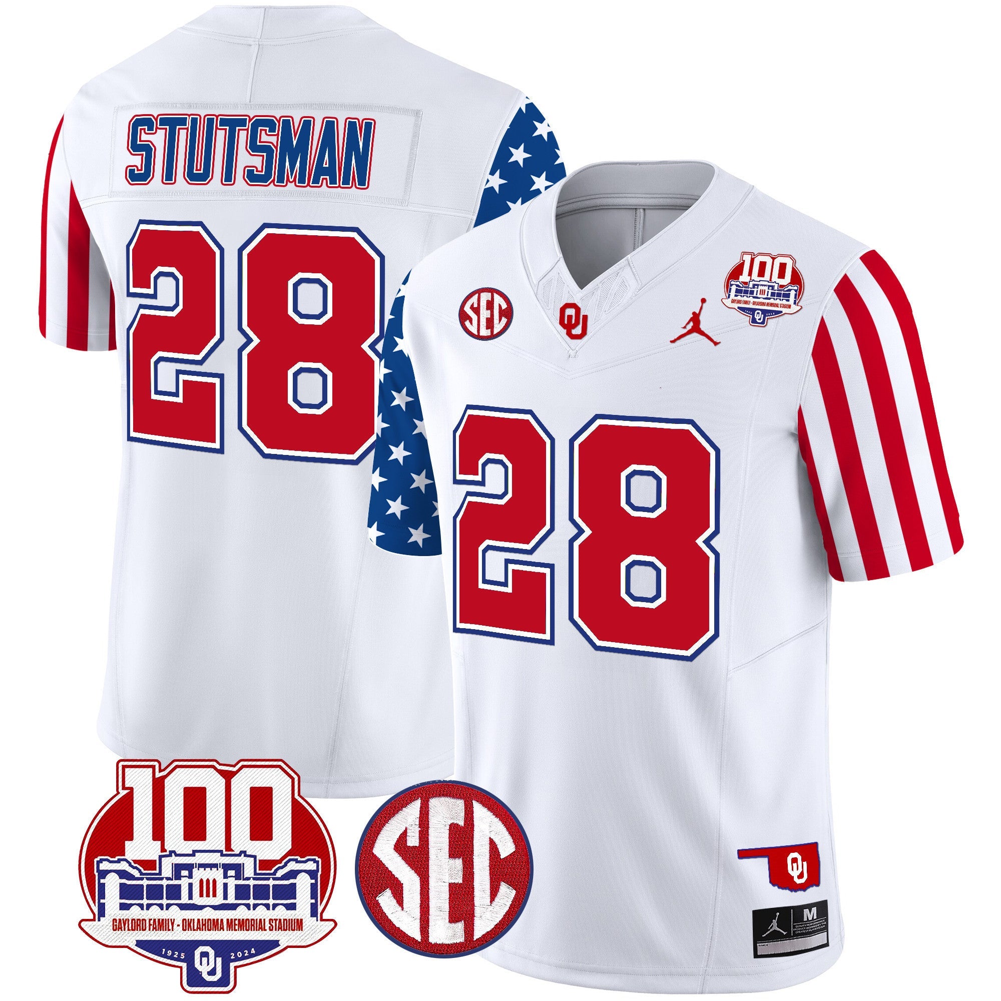 Men's Oklahoma Sooners American Style Vapor Limited Jersey - All Stitched