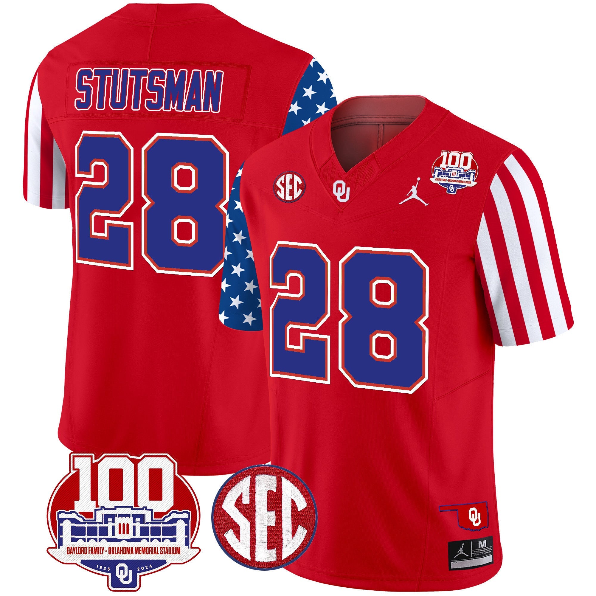 Men's Oklahoma Sooners American Style Vapor Limited Jersey - All Stitched