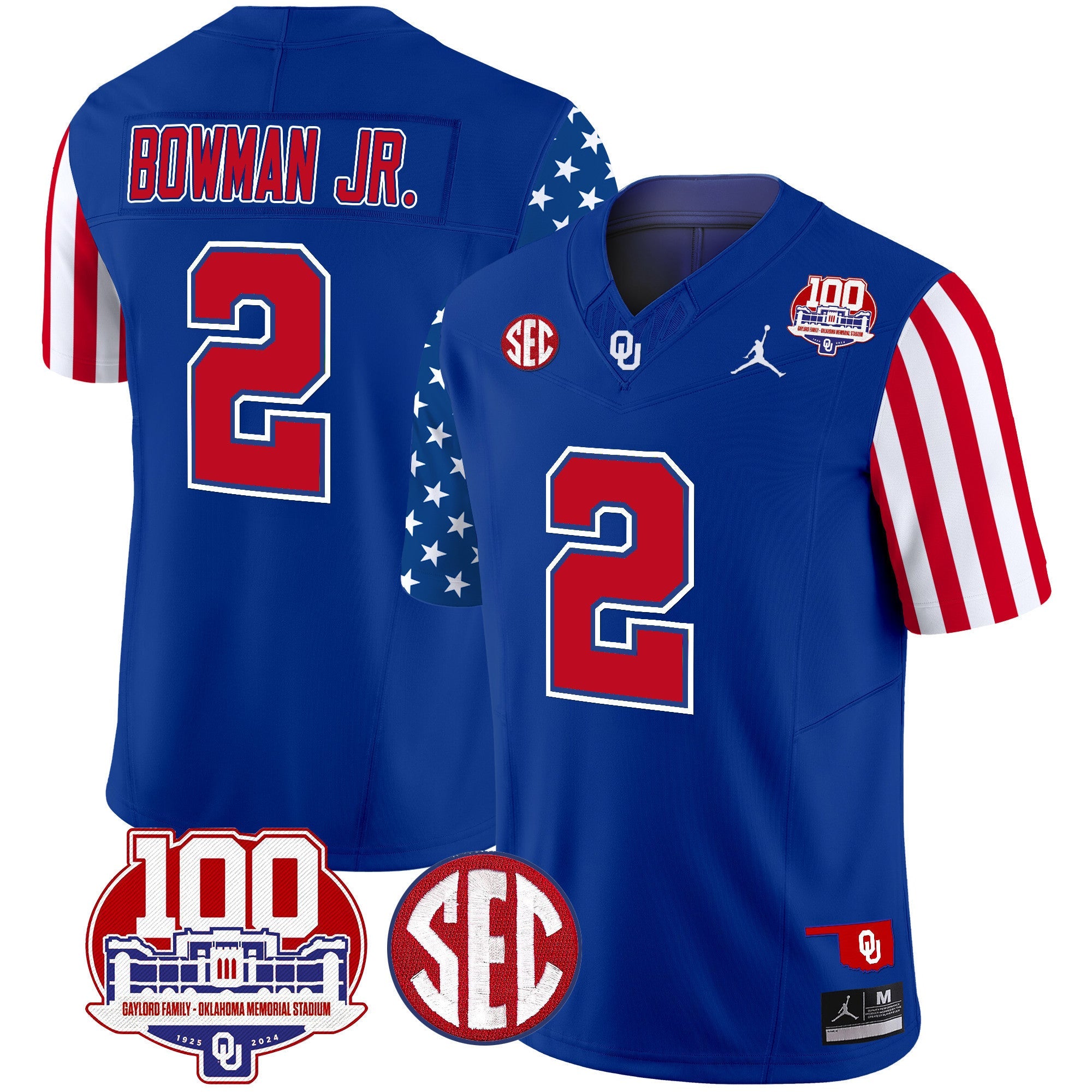 Men's Oklahoma Sooners American Style Vapor Limited Jersey - All Stitched