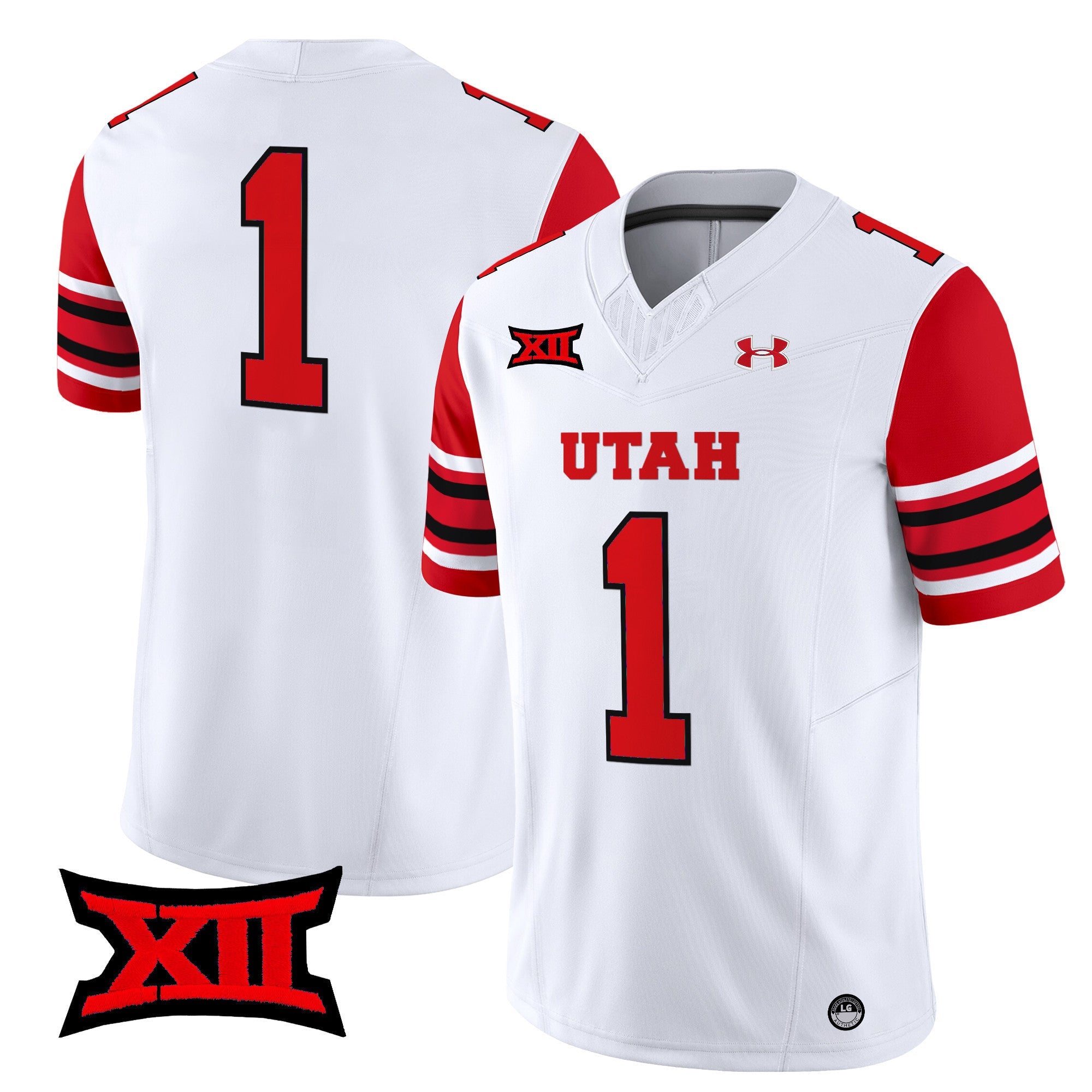 Men's Utah Utes 2024 Vapor Limited Jersey - All Stitched