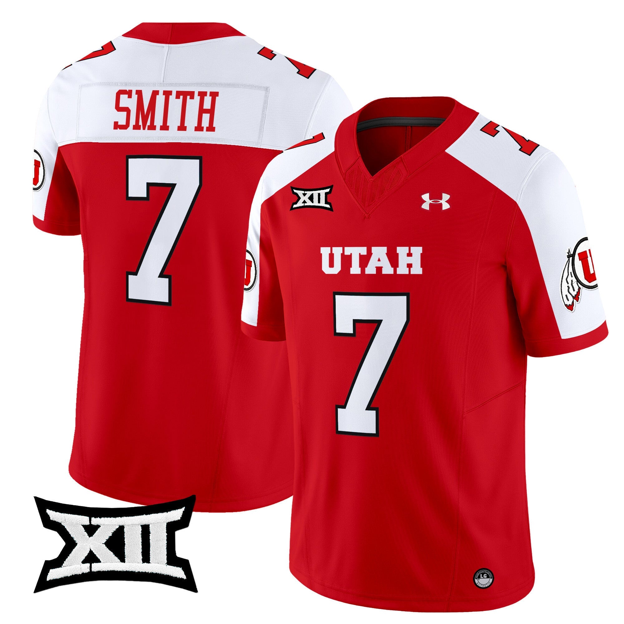 Men's Utah Utes 2024 Vapor Limited Jersey - All Stitched