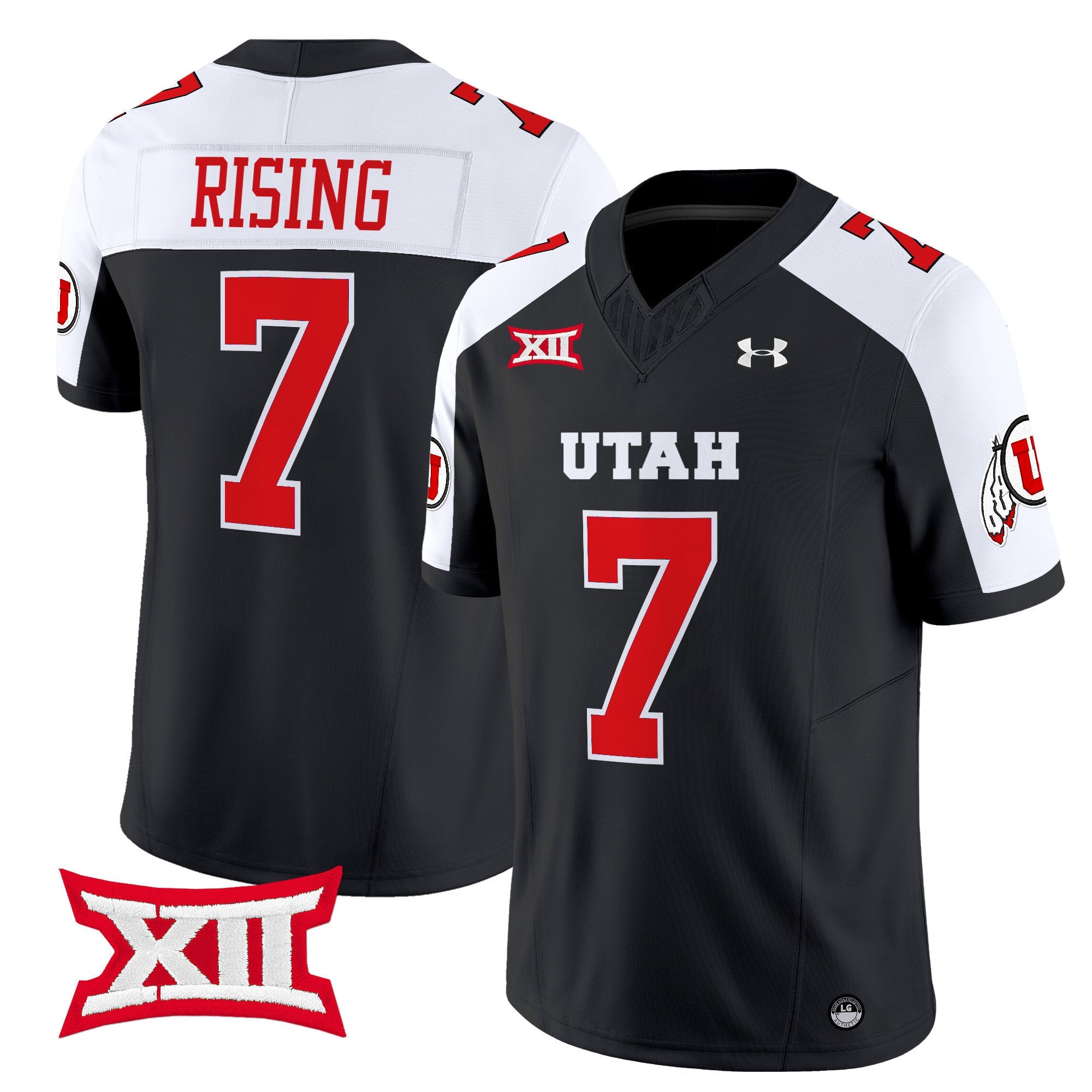 Men's Utah Utes 2024 Vapor Limited Jersey - All Stitched