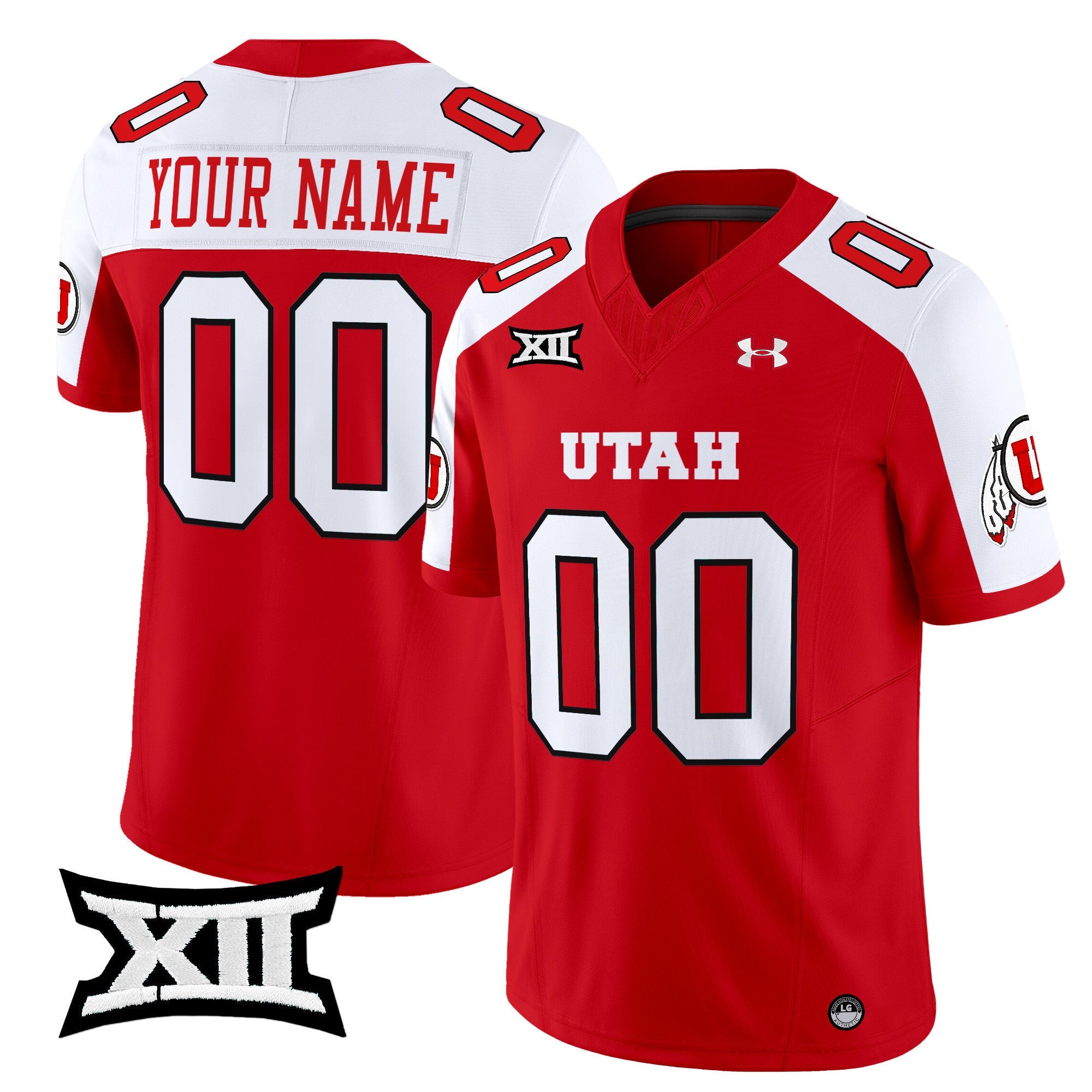 Utah Utes 2024 Vapor Limited Custom Jersey - All Stitched