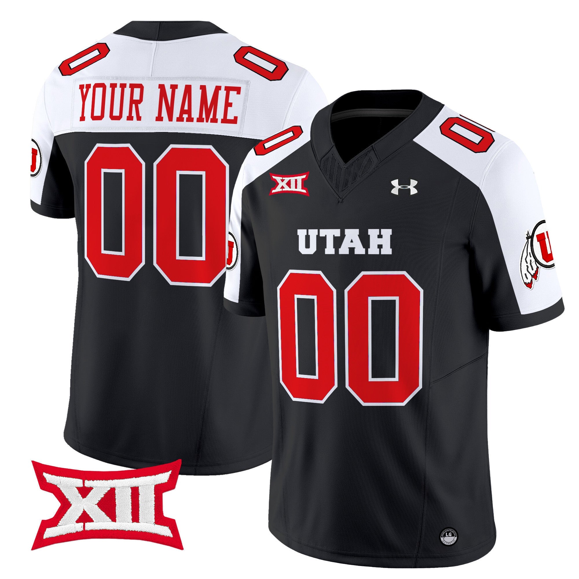 Utah Utes 2024 Vapor Limited Custom Jersey - All Stitched