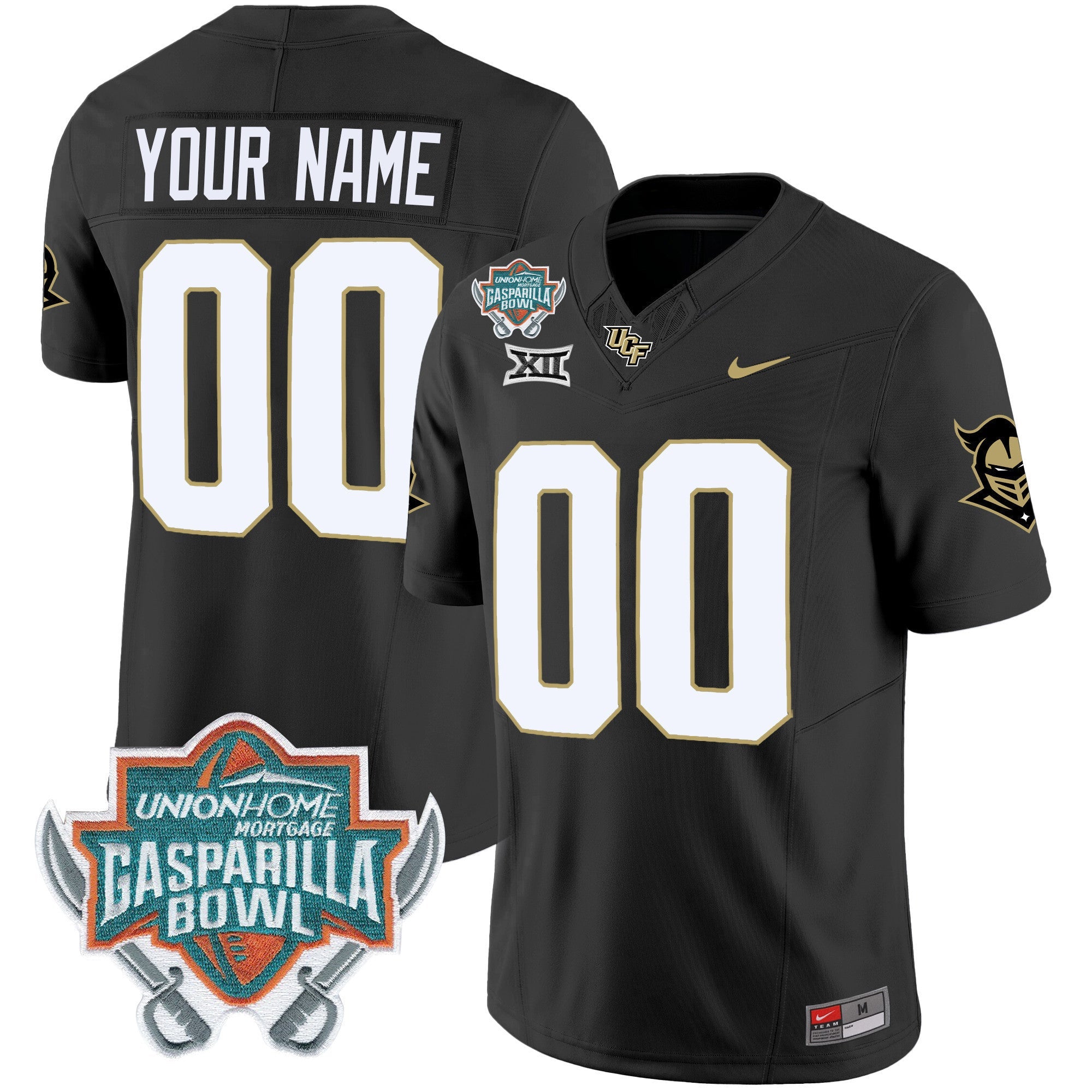 UCF Knights Vapor Limited Custom Jersey - All Stitched