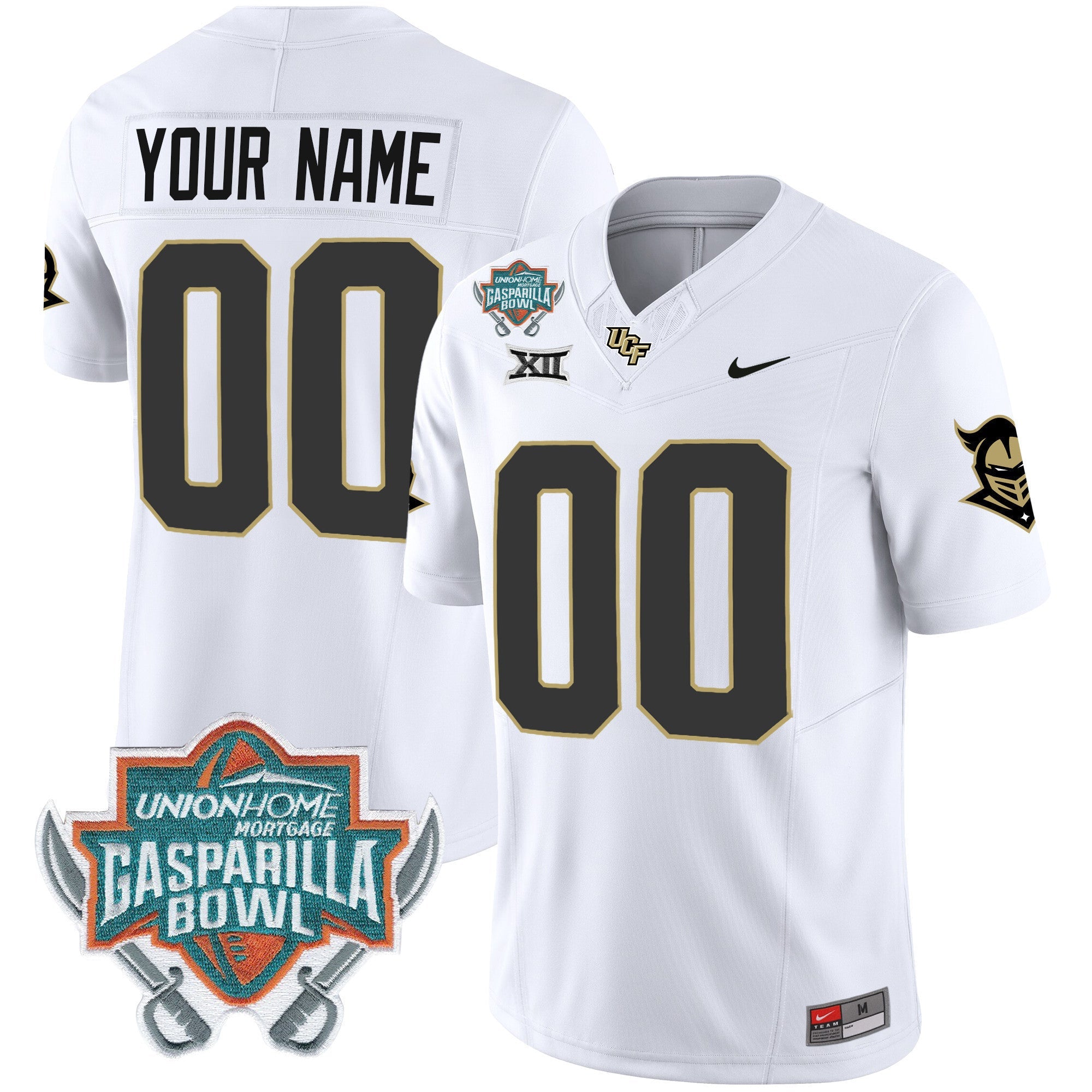 UCF Knights Vapor Limited Custom Jersey - All Stitched