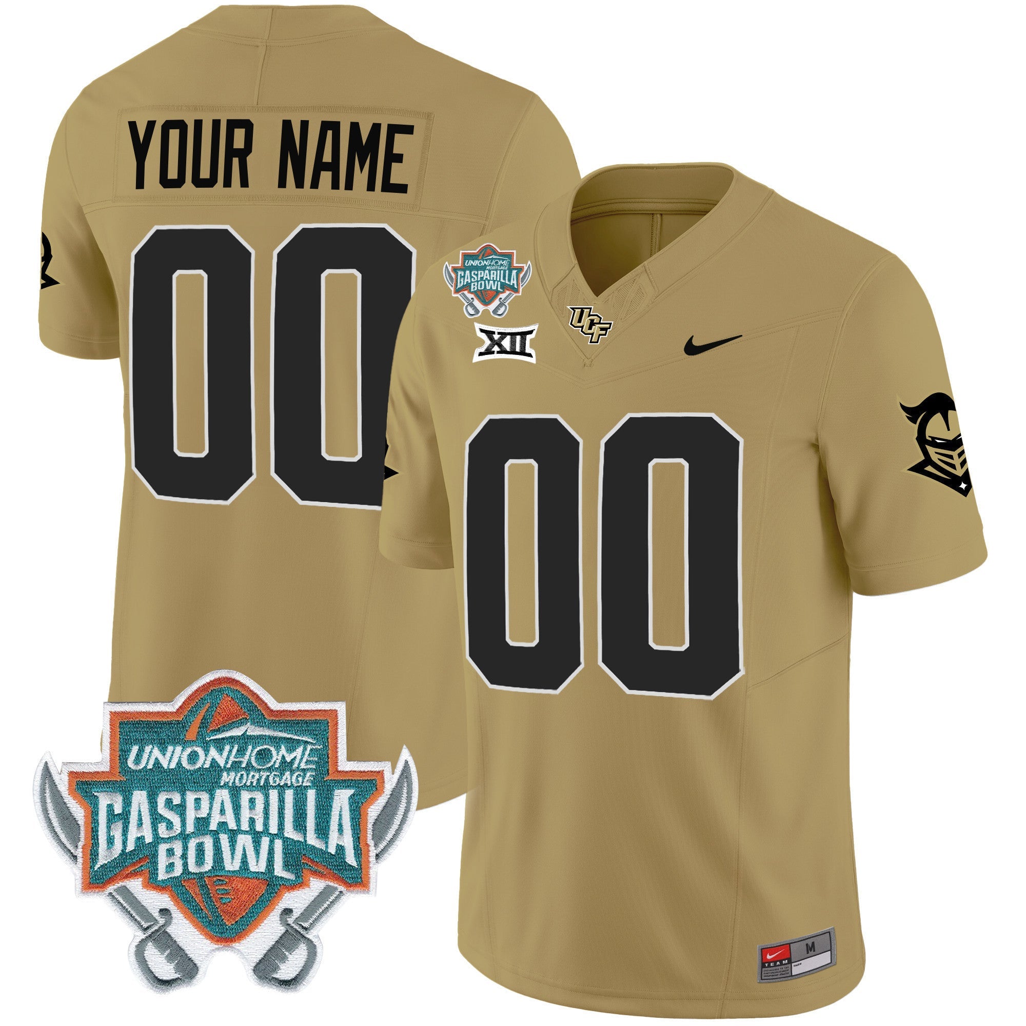 UCF Knights Vapor Limited Custom Jersey - All Stitched