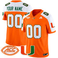 Miami Hurricanes 2024 Vapor Limited Custom Jersey - All Stitched