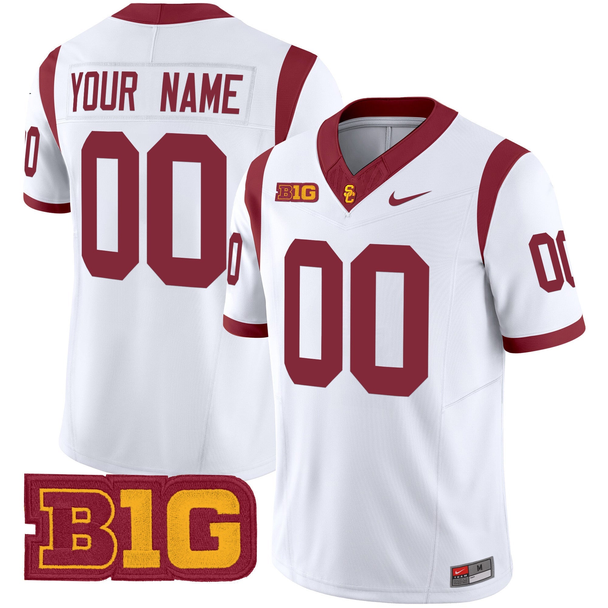 USC Trojans 2024 Vapor Limited Custom Jersey - All stitched