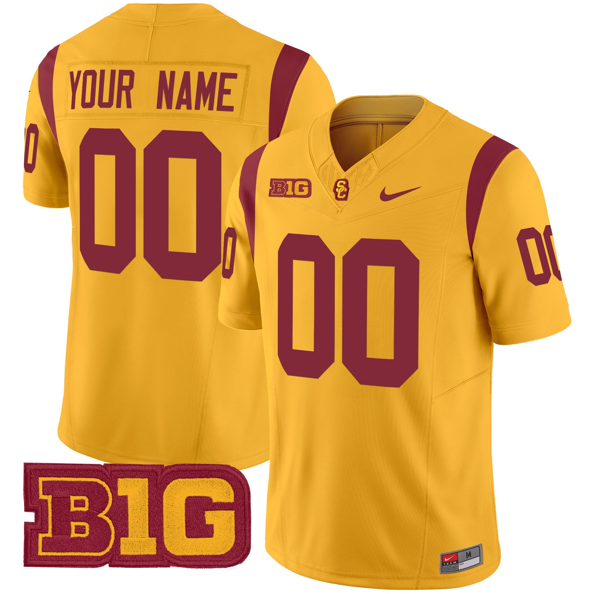 USC Trojans 2024 Vapor Limited Custom Jersey - All stitched