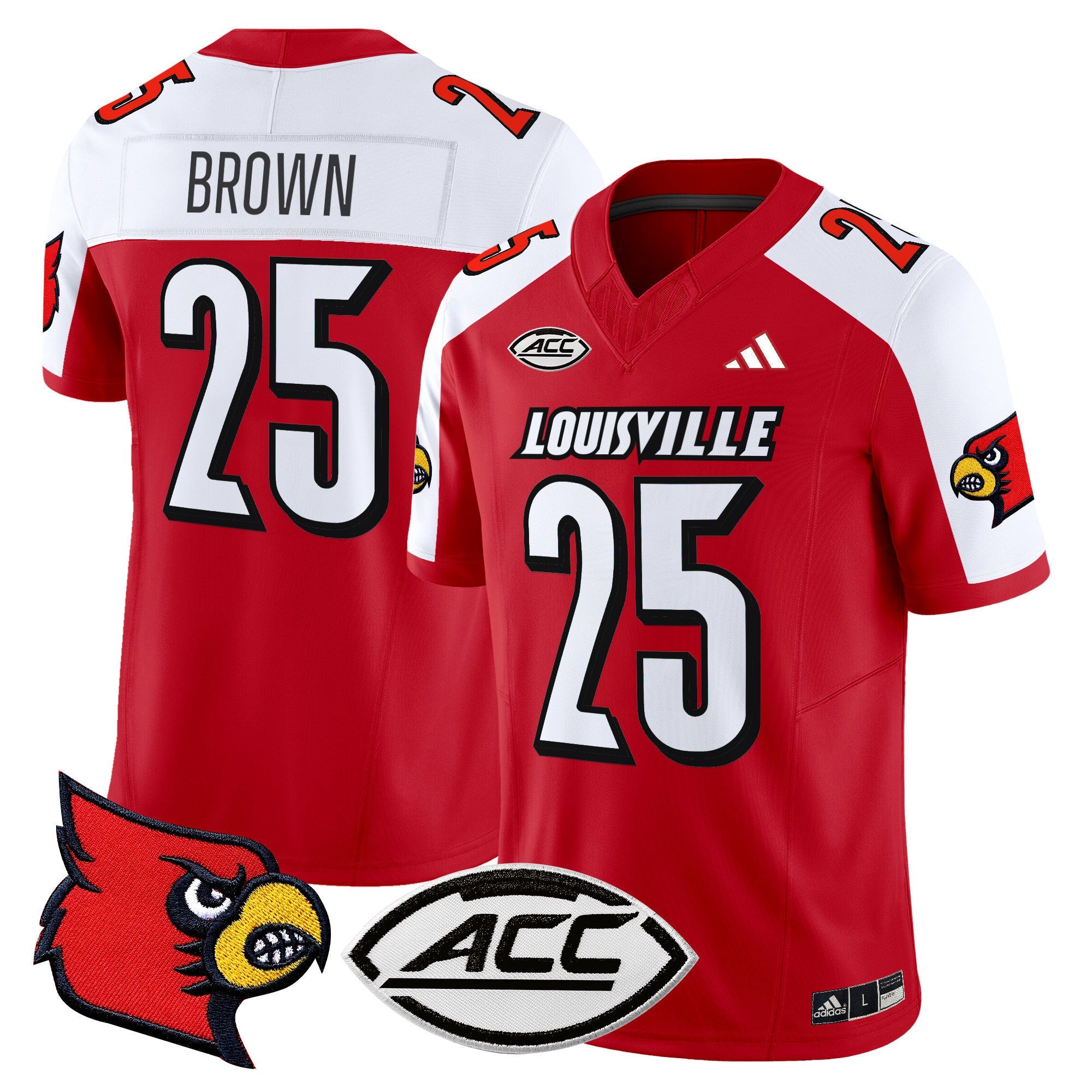 Men's Louisville Cardinals 2024 Vapor Limited Jersey - All Stitched