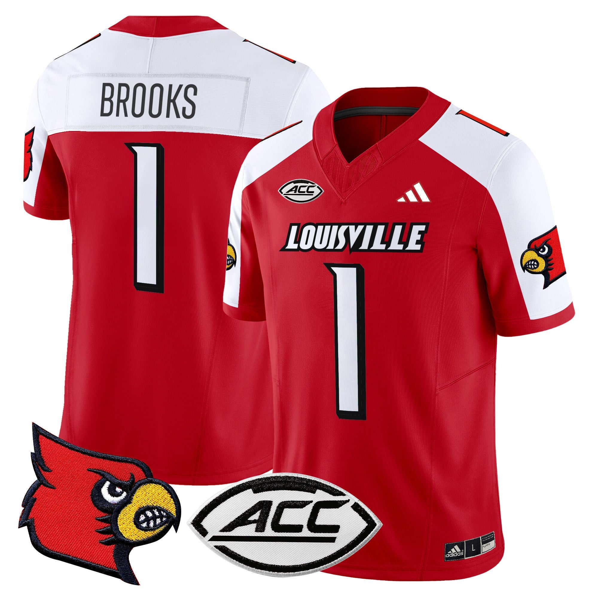 Men's Louisville Cardinals 2024 Vapor Limited Jersey - All Stitched