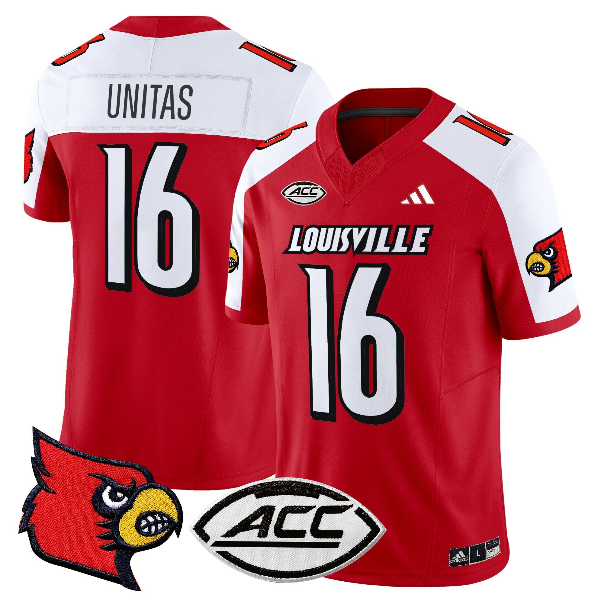 Men's Louisville Cardinals 2024 Vapor Limited Jersey - All Stitched