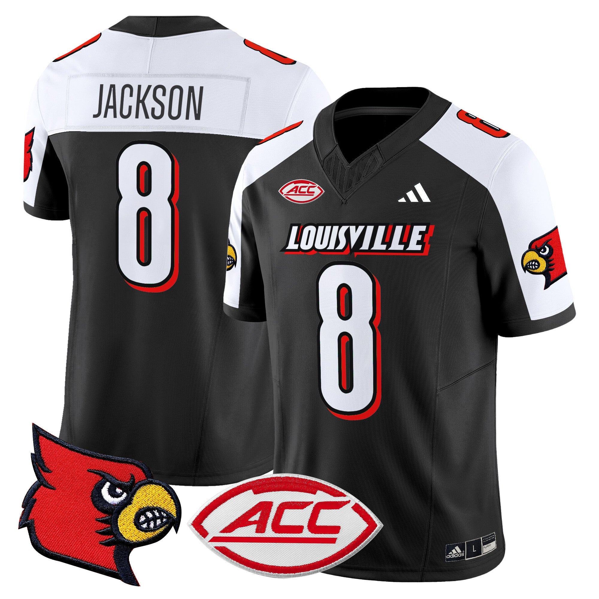 Men's Louisville Cardinals 2024 Vapor Limited Jersey - All Stitched