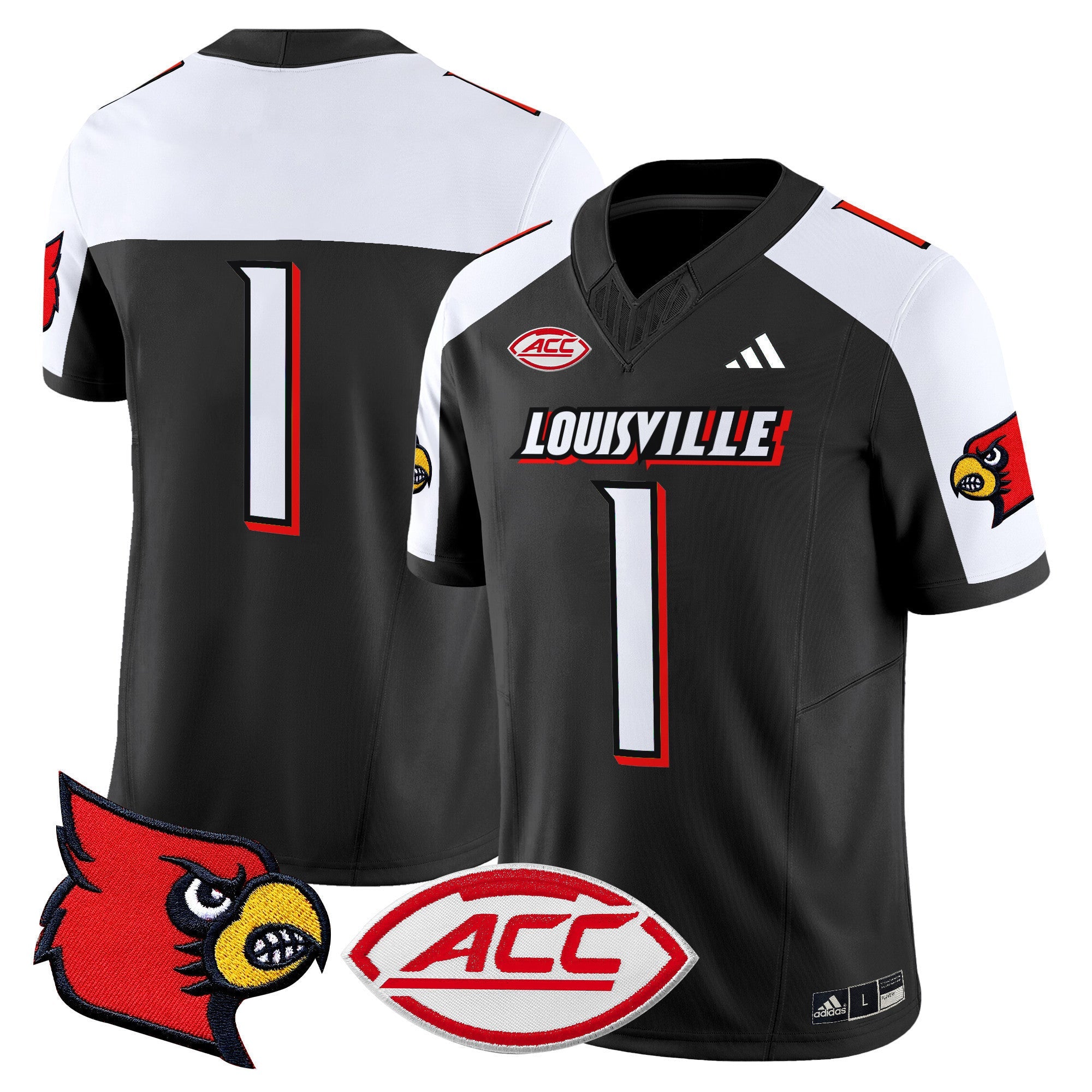Men's Louisville Cardinals 2024 Vapor Limited Jersey - All Stitched