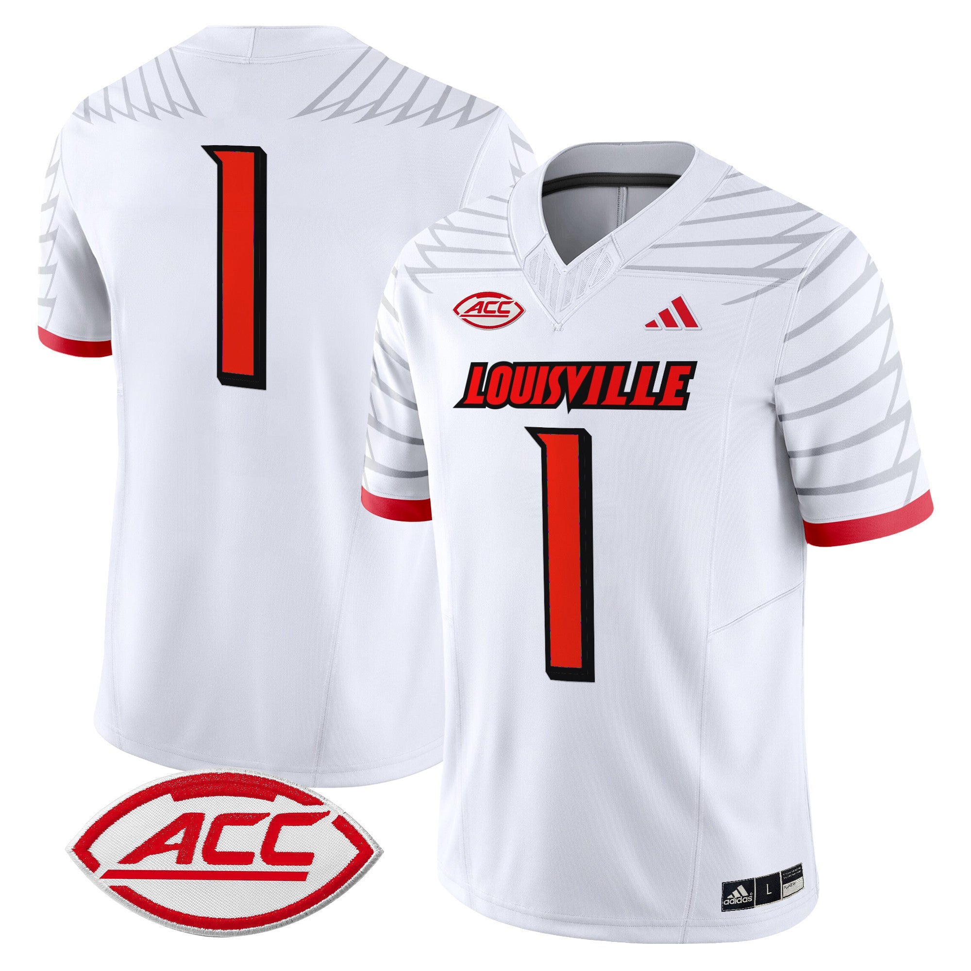 Men's Louisville Cardinals 2024 Vapor Limited Jersey - All Stitched