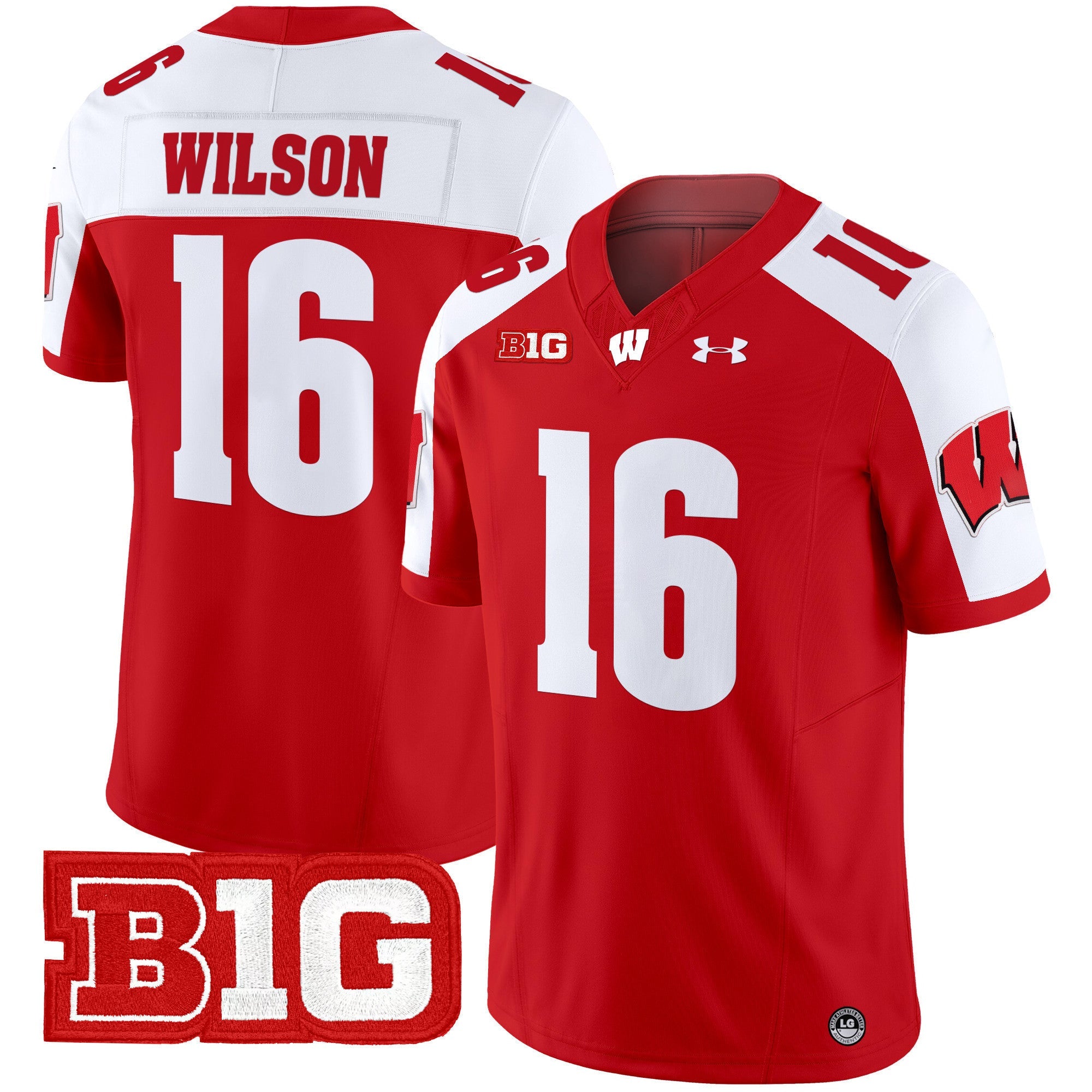 Men's Wisconsin Badgers 2024 Vapor Limited Jersey - All Stitched