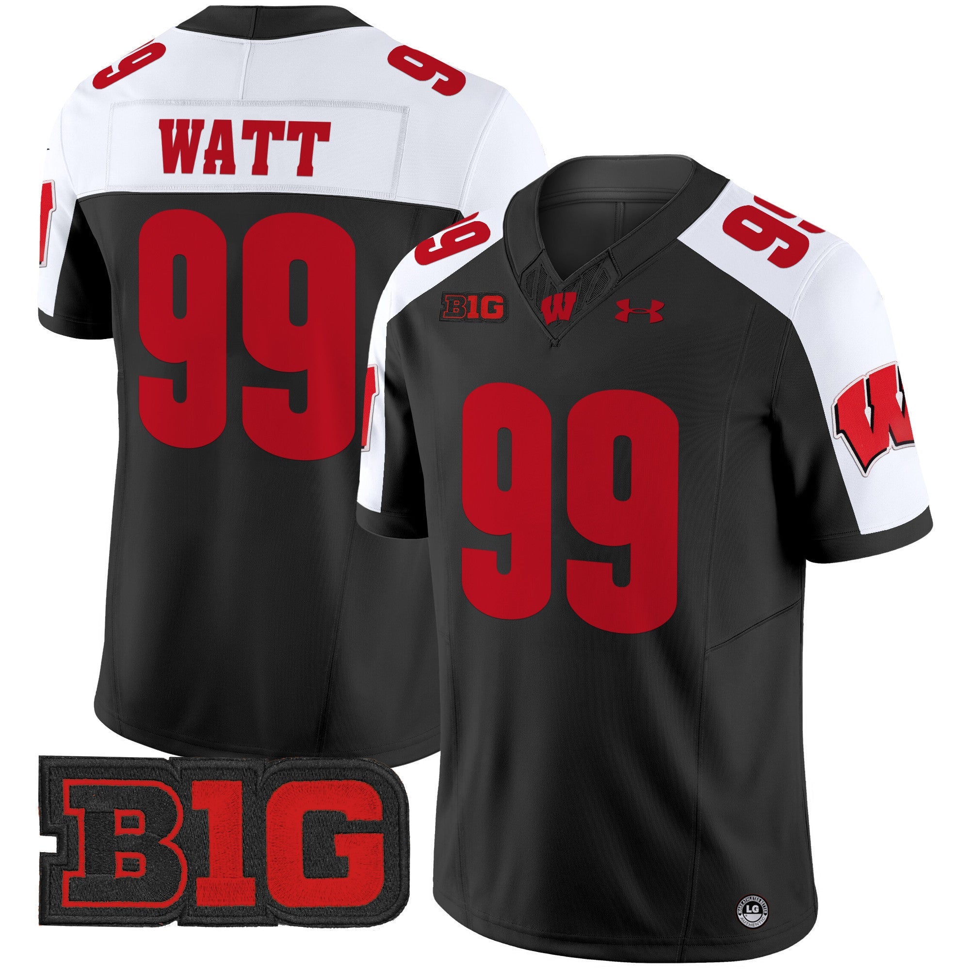 Men's Wisconsin Badgers 2024 Vapor Limited Jersey - All Stitched