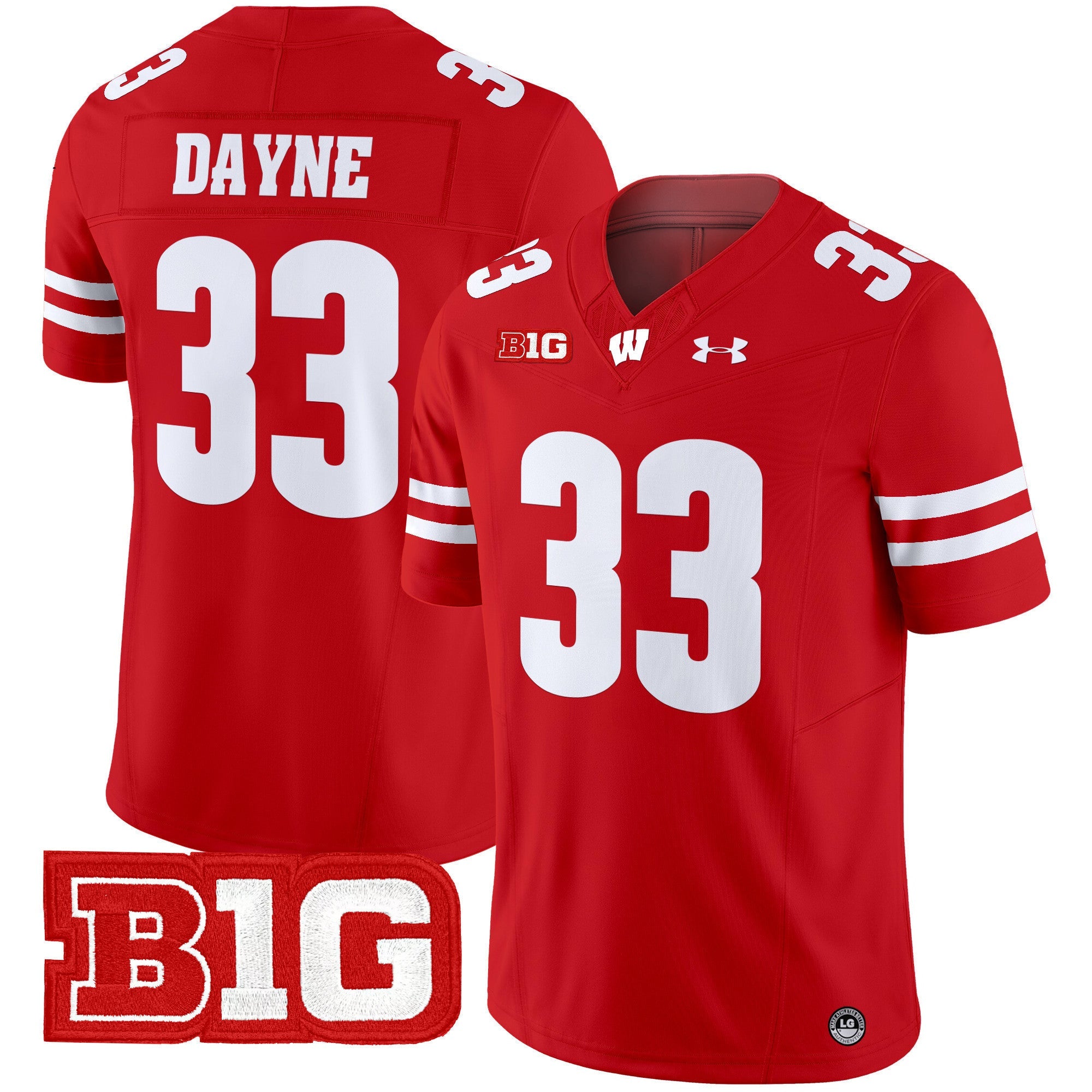Men's Wisconsin Badgers 2024 Vapor Limited Jersey - All Stitched