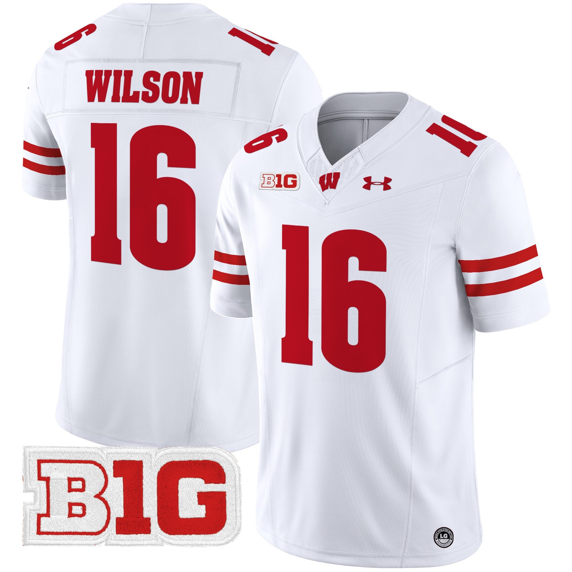 Men's Wisconsin Badgers 2024 Vapor Limited Jersey - All Stitched