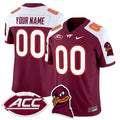 Virginia Tech Hokies 2024 Vapor Limited Custom Jersey - All Stitched