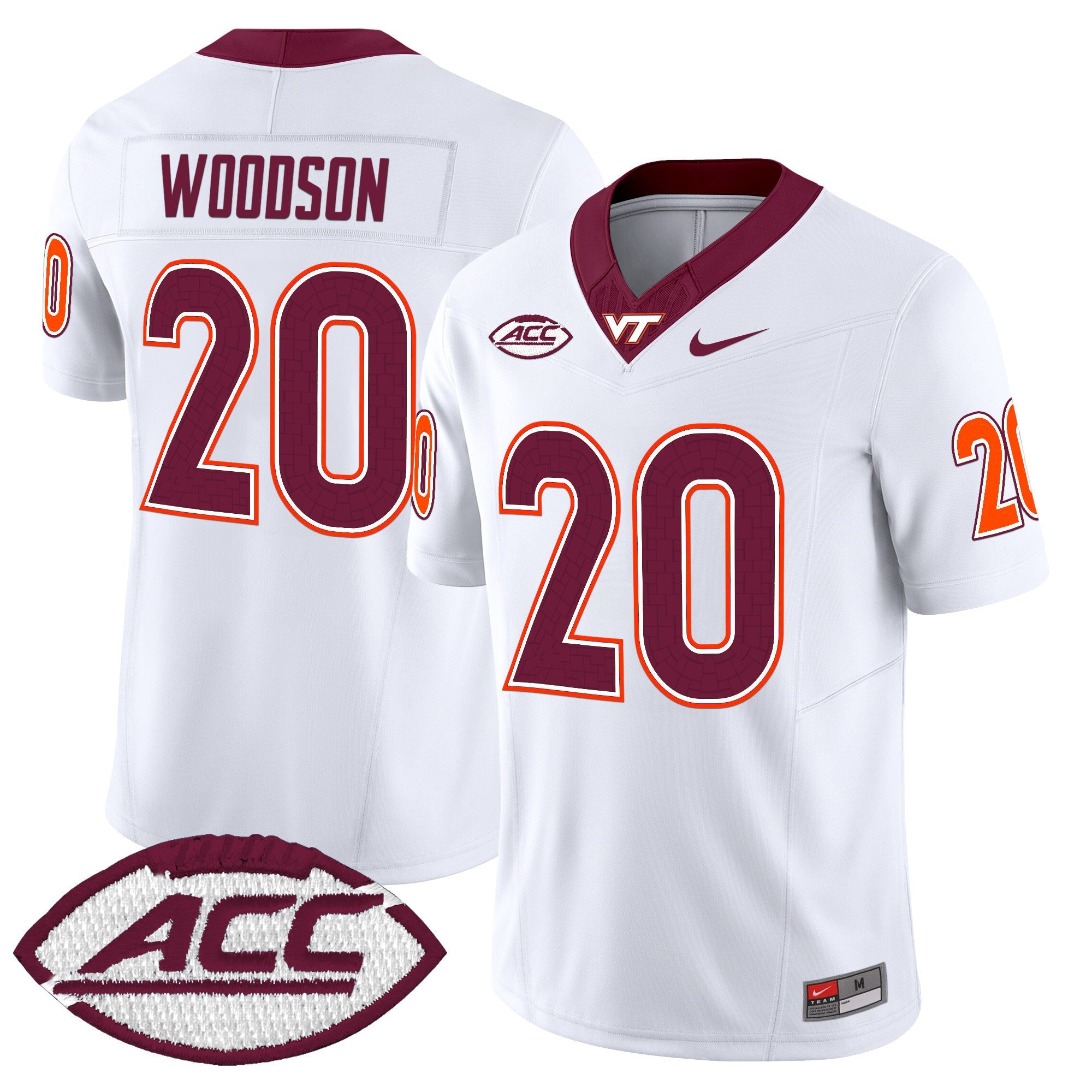 Men's Virginia Tech Hokies 2024 Vapor Limited Jersey - All Stitched