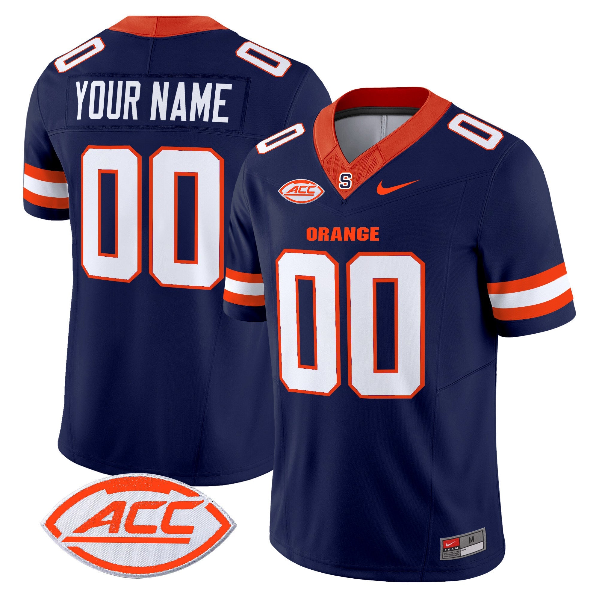 Syracuse Orange 2024 Vapor Limited Custom Jersey - All stitched
