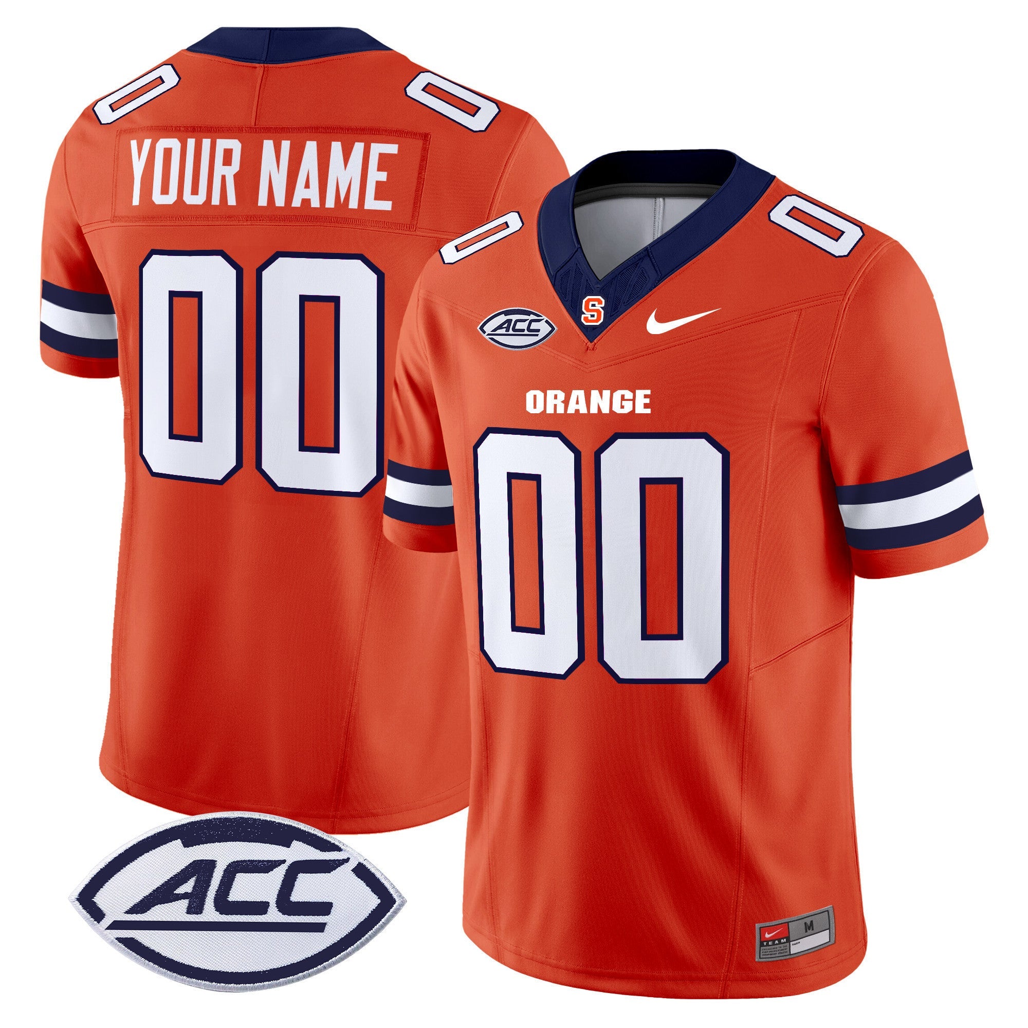 Syracuse Orange 2024 Vapor Limited Custom Jersey - All stitched