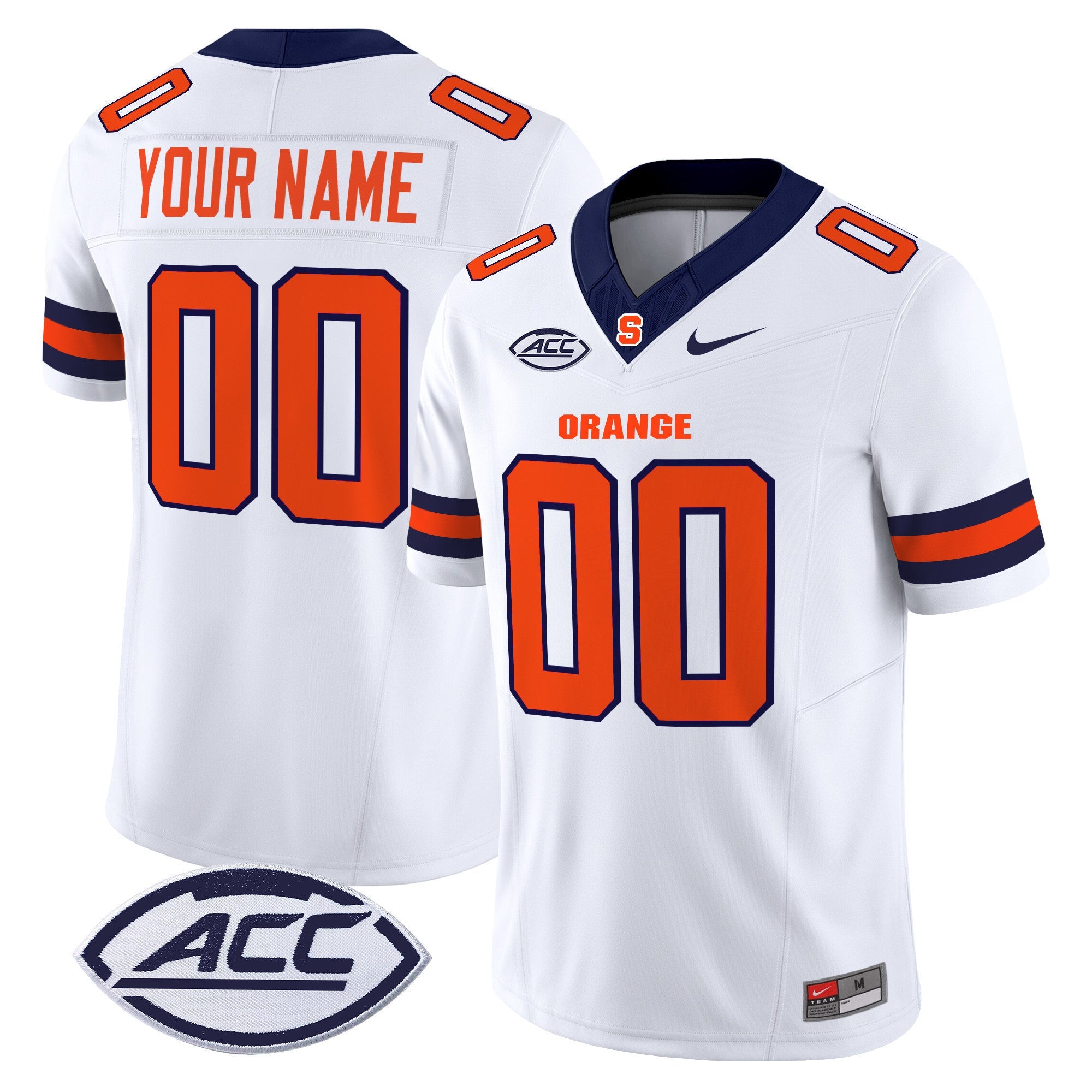 Syracuse Orange 2024 Vapor Limited Custom Jersey - All stitched