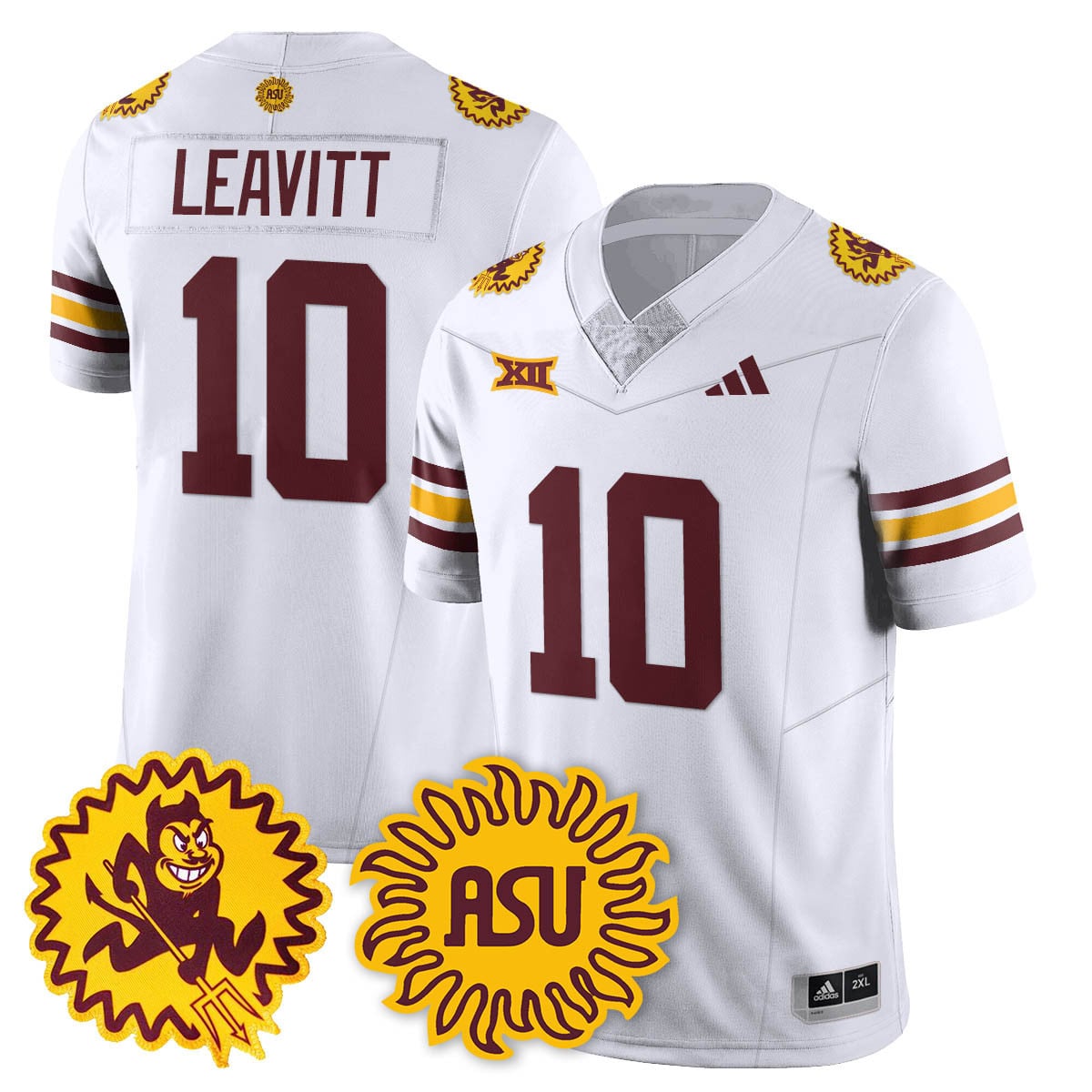 Men's Arizona State Sun Devils 1975 Throwback Uniform - All Stitched