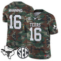 Texas Longhorns 2024 Military Vapor Limited Jersey V2 - All Stitched
