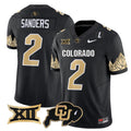 Men's Colorado Buffaloes Vapor Limited Jersey V4 - Big 12 XII Patch - All Stitched